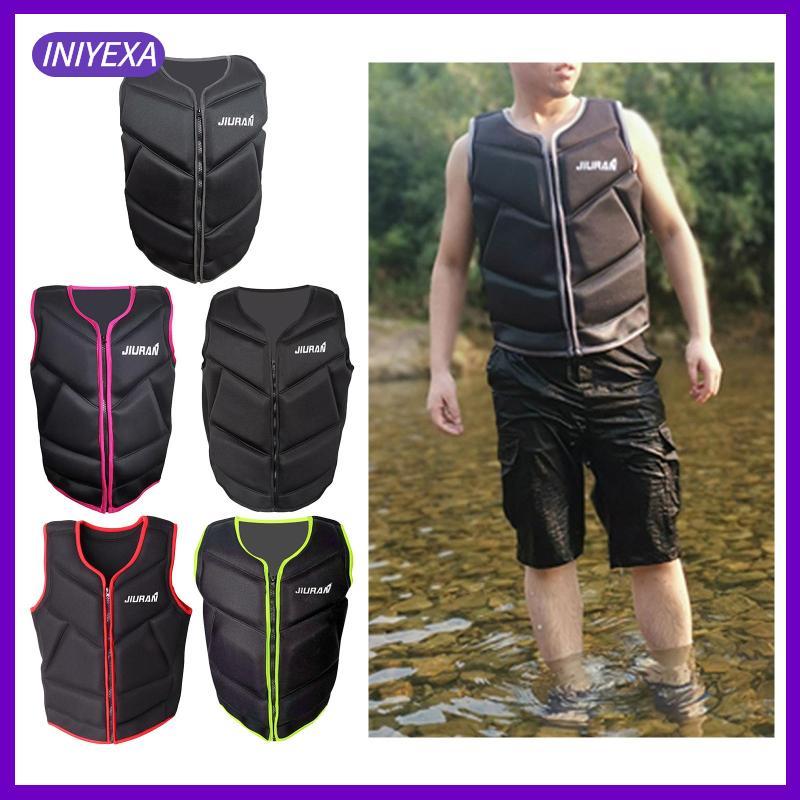 [Iniyexa] Universal Outdoor Adult Kids Neoprene Life Jacket Kayak Ski Swim Vest