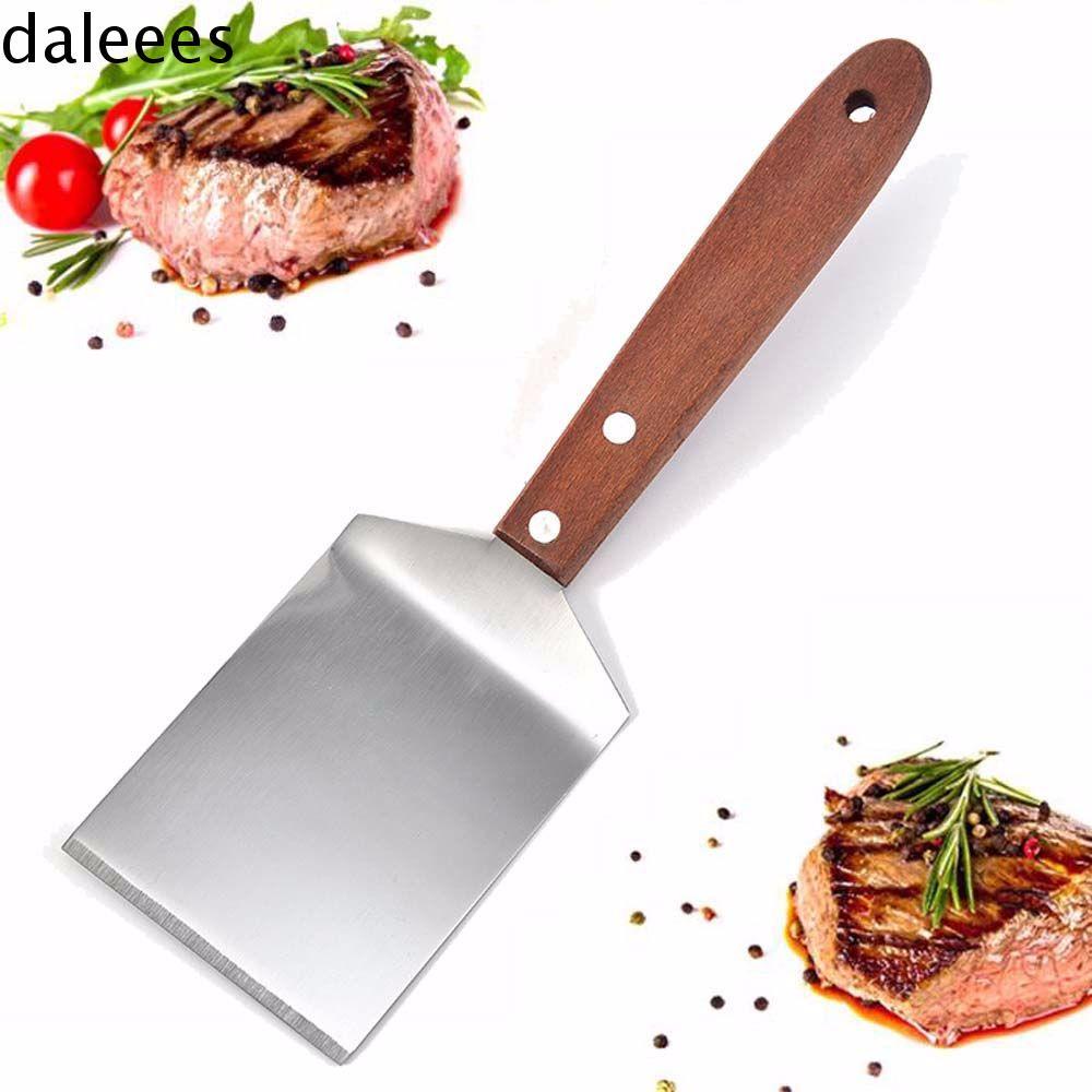 DALEEES ไม้พายปลาแพนเค้ก DIY ทอดด้ามไม้ทําอาหาร Turner