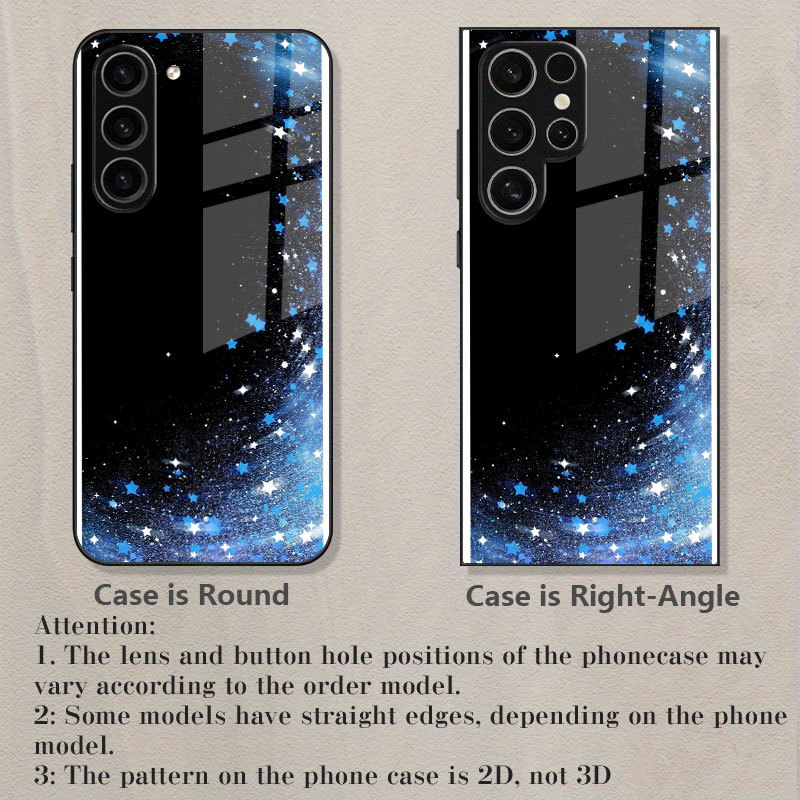 欧美复古时尚Glass case สําหรับ Samsung Galaxy s26 s25 s24 s23 s22 s21 s20 a56 a55 a54 a53 a52 a36 a35 a34 