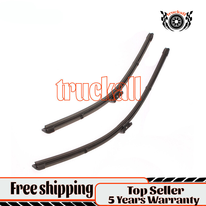 5C79554252 ชิ้น # 2 * ใบปัดน้ําฝนกระจกหน้า 600 มม. & 475 มม. สําหรับ VW Passat-US