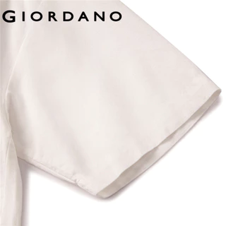 GIORDANO เสื้อเชิ้ตผู้หญิง Women's Loose Linen Shirt 05345213