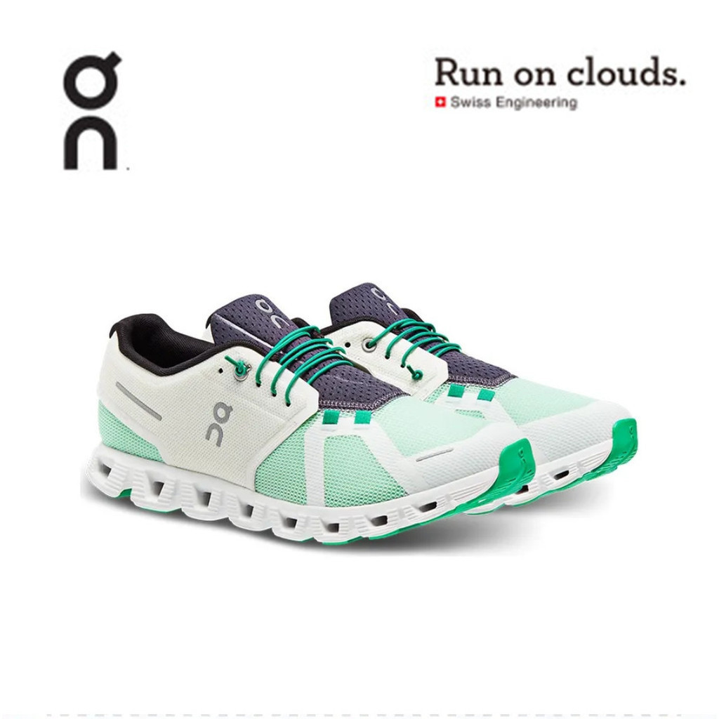 Unisex Cloud 5 รองเท้าผ้าใบกันน้ํา Comfort Cushioning ลื่นกีฬากลางแจ้งรองเท้า WLSB 5HUN AB1Q
