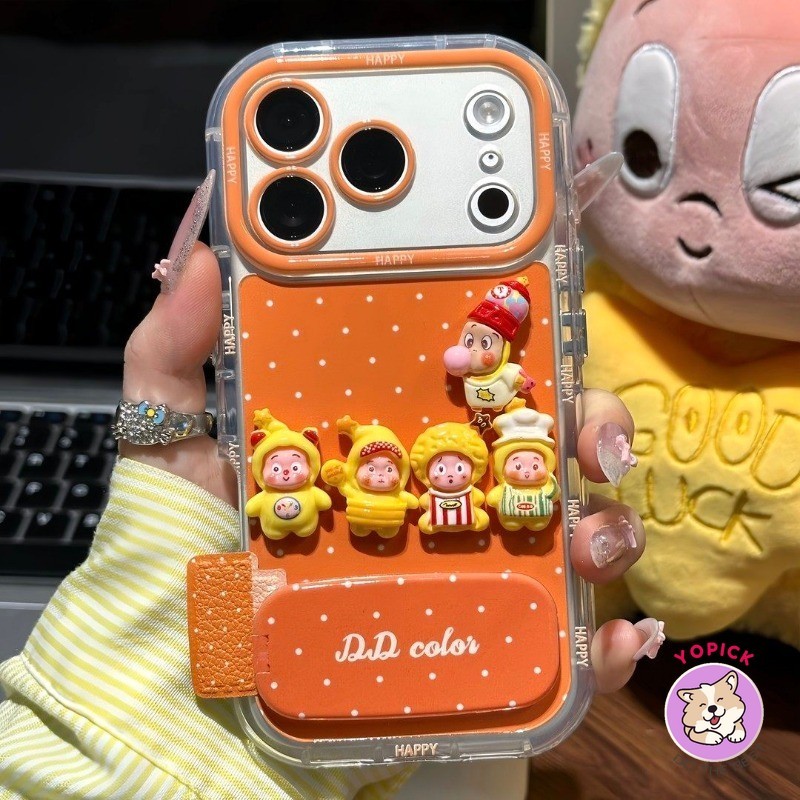3D Star Peopleเคสโทรศัพท์สําหรับIPhone 17 16plus 11 12 13Pro Max 14Plus XR XS Max 7 8 Plusการ์ตูนฝาครอบโทรศัพท์สําหรับIPhone 15Pro Maxซิลิโคนนุ่มสาวเพื่อนNYS