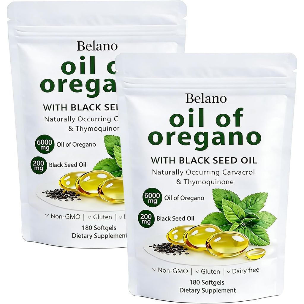 Bellano Basil Oil (Containing Seed Oil) - รองรับสุขภาพประจําวัน -- Basil Oil 300mg. คาร์วอช คอลลาเจน