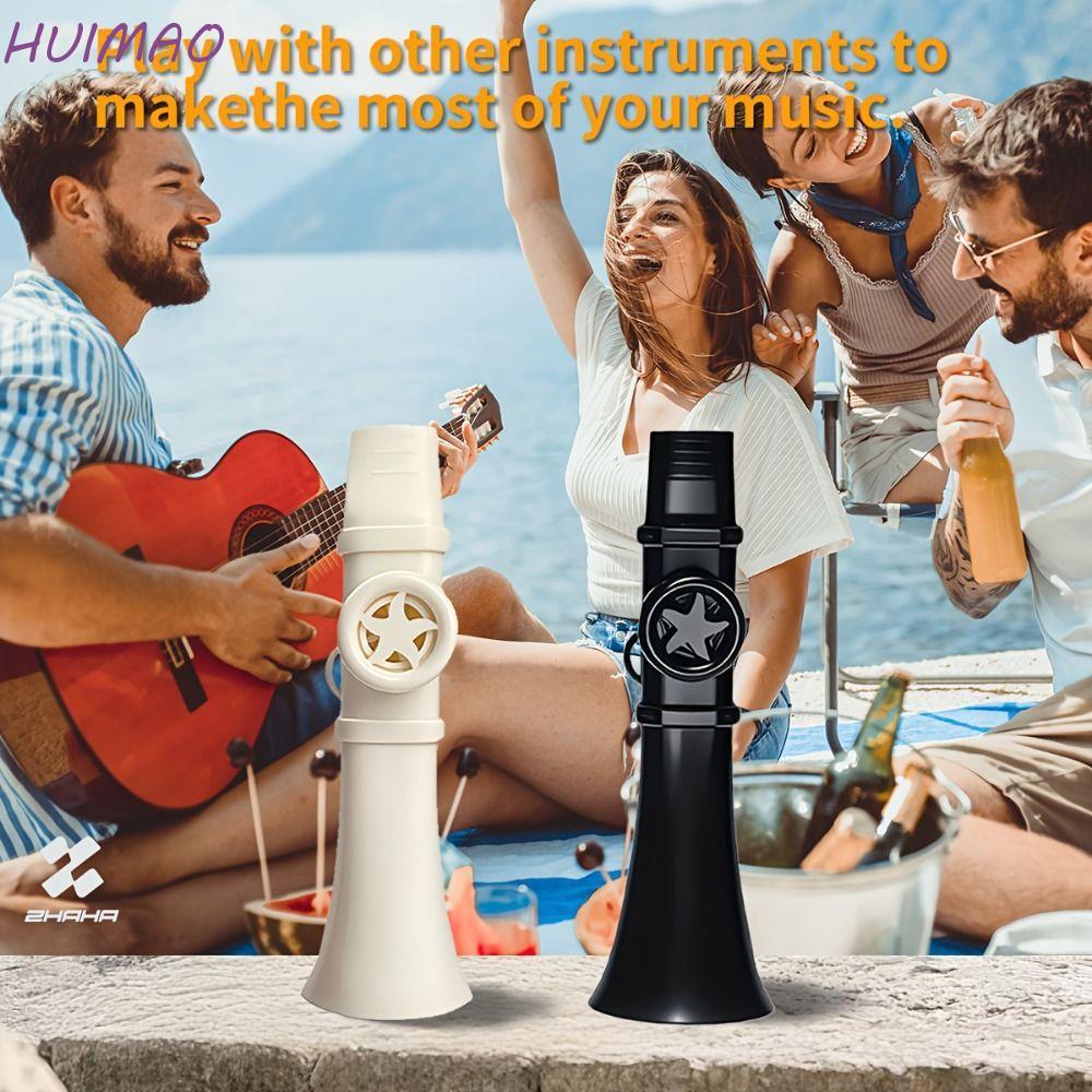 HUIMAO Kazoo ขลุ่ย, พลาสติก Dudu Mouthpiece Professional Kazoo, Simple ขนาดกะทัดรัดแบบพกพาออกแบบนําก