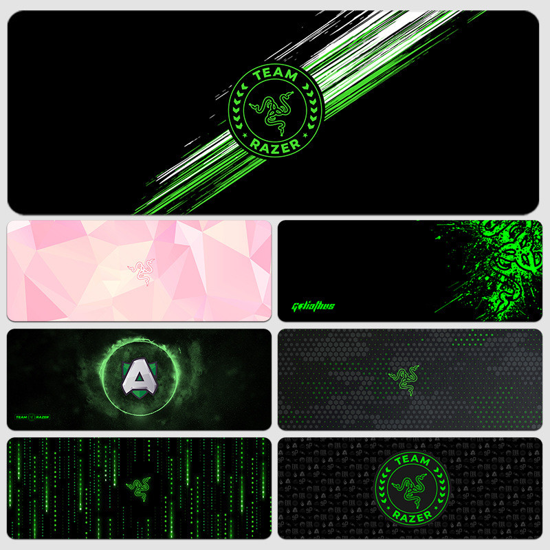 E-Sports Games Oversized Mouse Pad Thickened Overlock Laptop Keyboard Pad Non-Slip Large Table Mat 4