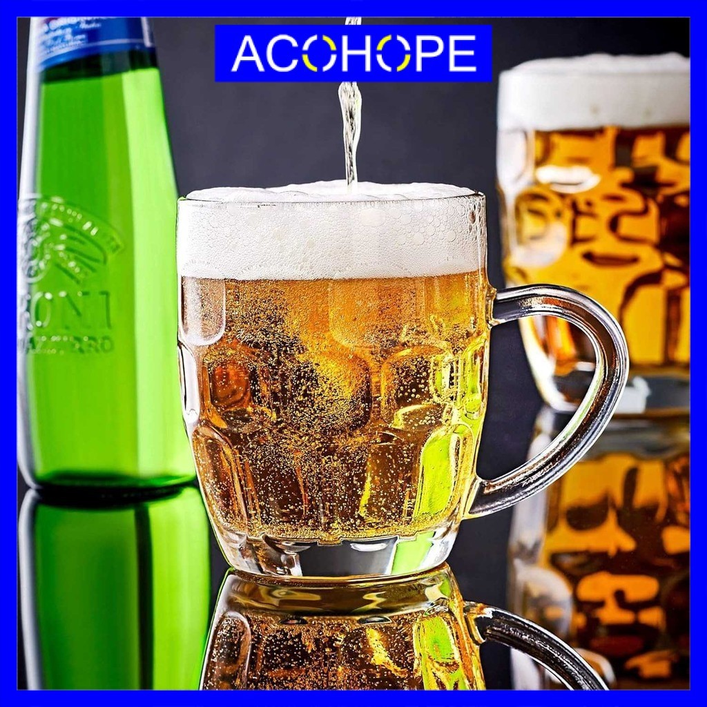 Ahope Sodium Calcium Glass Pineapple Draft Pattern 500ml - T595