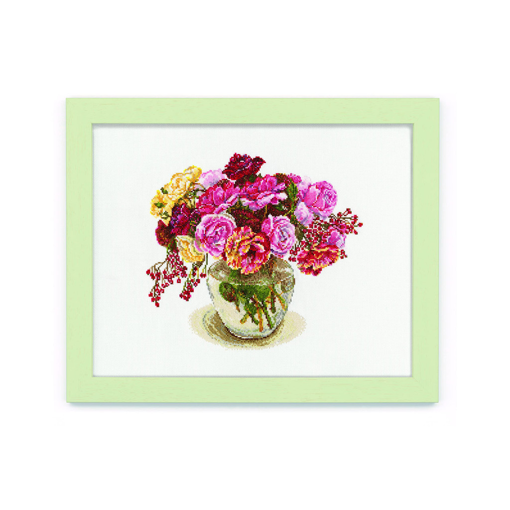 [ส่งตรงจากประเทศญี่ปุ่น] LECIEN(ルシアン) ชุดปักผ้า COSMO คอลเลกชัน Fujico การจัดเรียงมาร์ชิโรส หมายเลข 