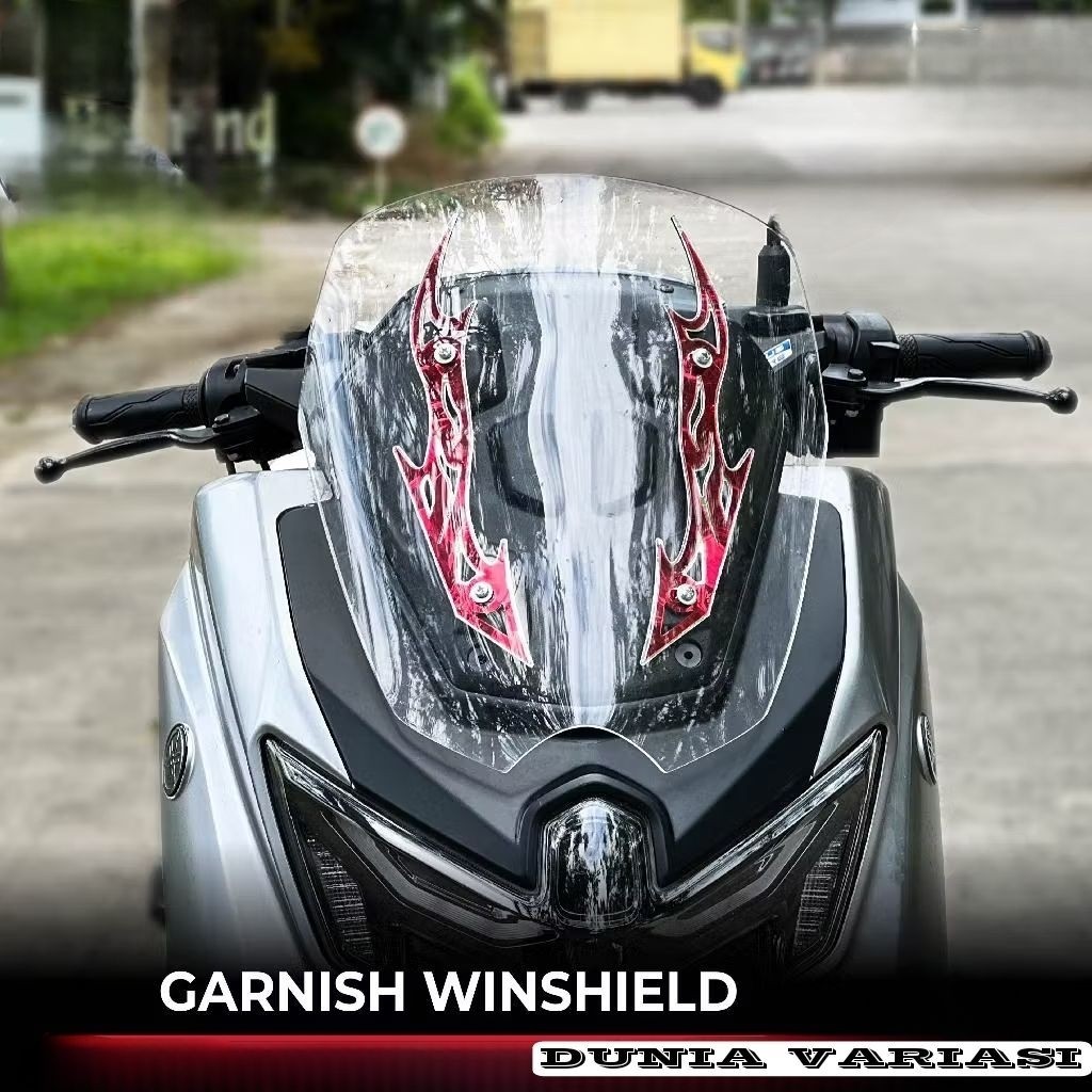 กระจกบังลม Garnish Nmax Neo / Nmax Neo S / Nmax Turbo / Nmax Tech Max คุณภาพดีที่สุด FJL.variasi