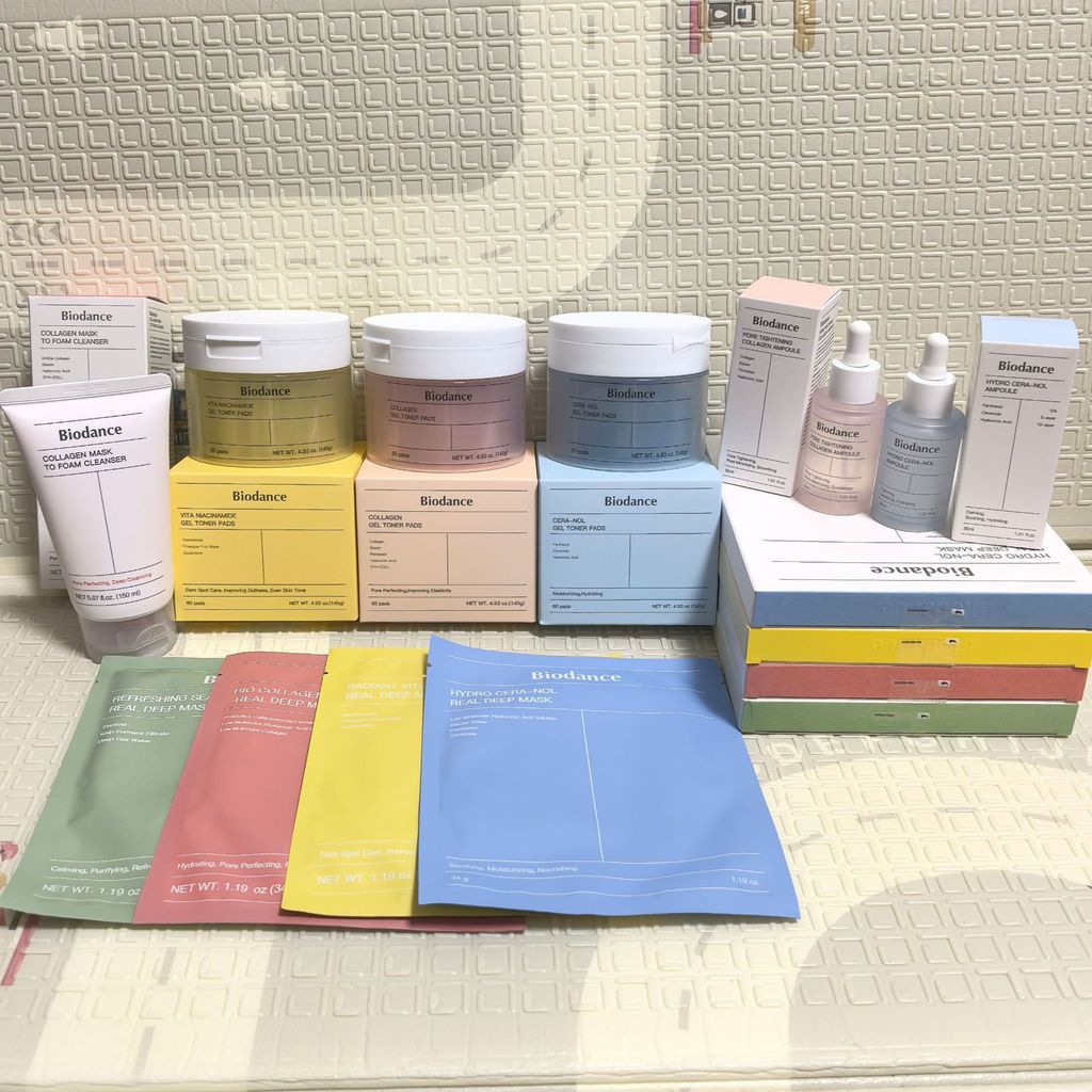 เกาหลีเกาหลี Biodance Series Huamian Sheet Mask Rejuvenating Collagen Whitening Translucent Firming 