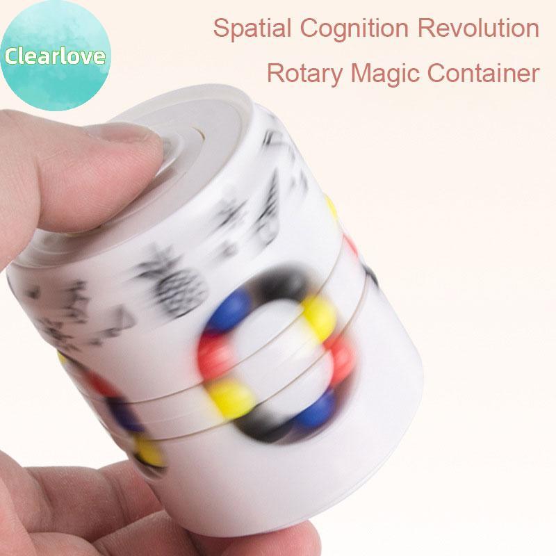 Clearlove Magic Bean สามารถปริศนา Cube, Magic Cube และ Fidget Spinner, หมุน Fidget Cube ของเล่น TH