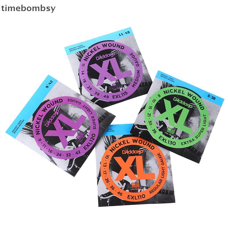 (time) EXL110 EXL115 EXL120 EXL130 XL Niel Round Wound สายกีตาร์ไฟฟ้า (TH)