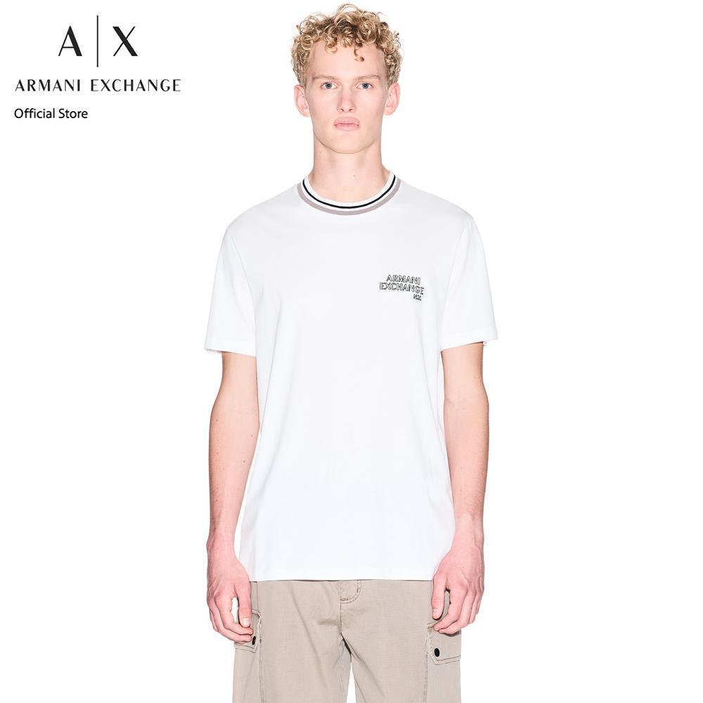 Armani Exchange เสื้อยืด รุ่น XM001795-AF10361-U0009-สีขาว