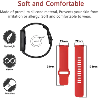 【สาย+กรณี】สำหรับ Redmi Watch 5 Active สายซิลิโคน + กรณีซิลิโคน สำหรับ Redmi Watch 5 Lite 2 IN 1 Strap+Case