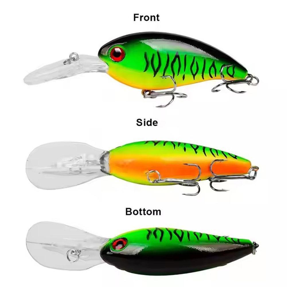 ลอย Sinking Minnow Fishing Lure Jigging Lure ตกปลาปลาเหยื่อตกปลาเหยื่อตกปลาน้ําด้านบน O3u1