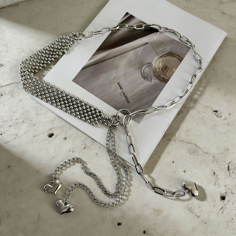 เกาหลี Simple สุภาพสตรีเอว CHAIN สไตล์ฝรั่งเศสใหม่ All-Match เอวแฟชั่นอุปกรณ์เสริม