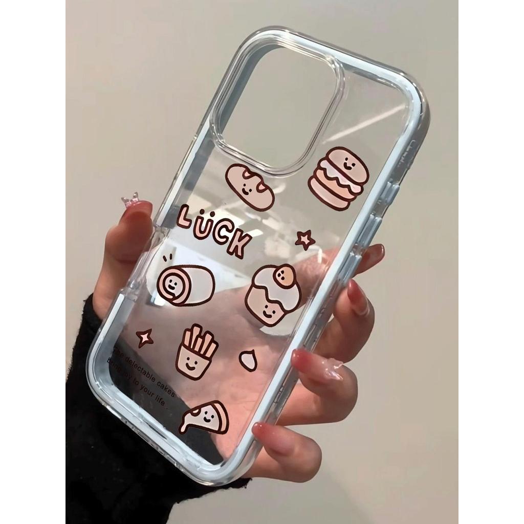 ขนม Lucky Doodle สําหรับ iPhone 17Air 3 in 1 ขอบ 14 13 11Pro