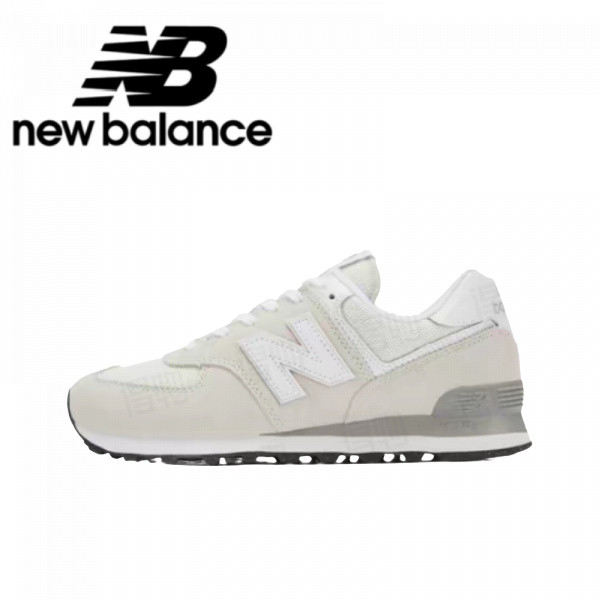 【ของแท้ 100%】รองเท้า New Balance NB 574 574EVW White รองเท้าลำลอง รองเท้าผู้ชาย/ผู้หญิง