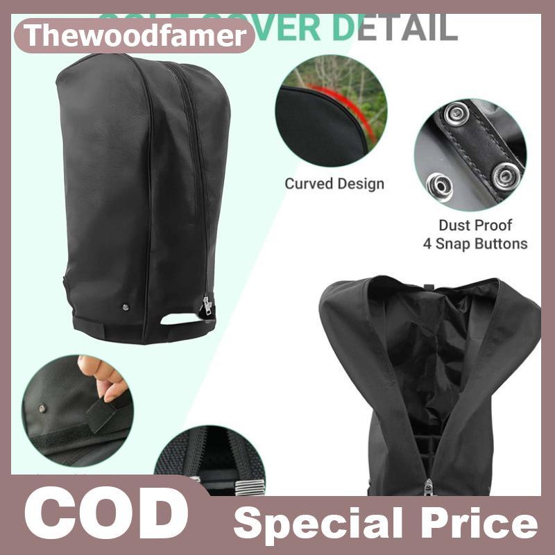 Thewoodfamer ถุงกอล์ฟ Rain Cover กันฝุ่น Rain Hood Club Protector ถุงกอล์ฟแบบพกพา Rain Cover สําหรับ