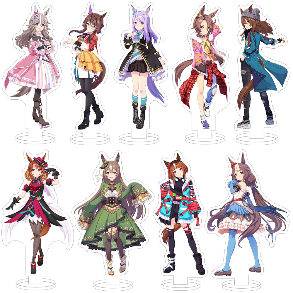 Pretty Derby HD ตัวอักษร Symboni Rudyolf Haru Urara Daiwa Scarlet Nice Nature Curren Chan เกมมือถือข