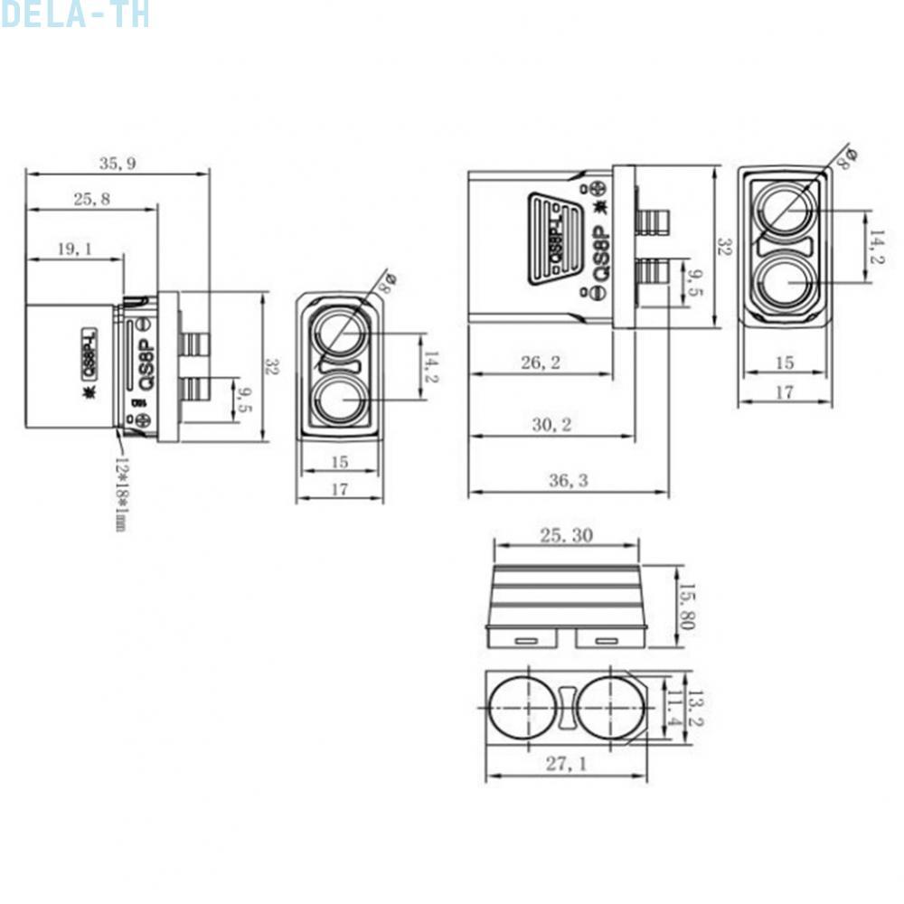 Reliable QS8P L Connector with Protective Features for Long For battery Life