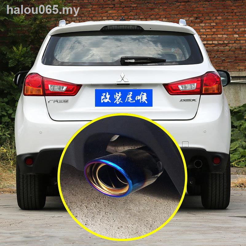 ▣เหมาะสําหรับ 13-20 รุ่นของ Mitsubishi ASX ใหม่และเก่า Jinxuan ดัดแปลงท่อไอเสียพิเศษหางคอ hood อุปกร