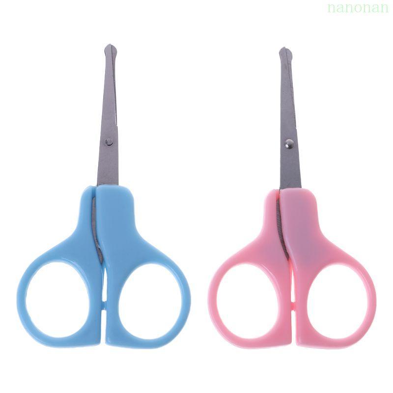 Nan Baby Round Tip Safety Nail Nail Scissors Stainless Shower for Infant