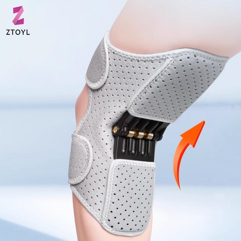 เข่าสนับสนุน Support Knee Brace ปรับได้ ทนทาน ระบายอากาศดี เพื่อการออกกำลังกายและปกป้องเข่า