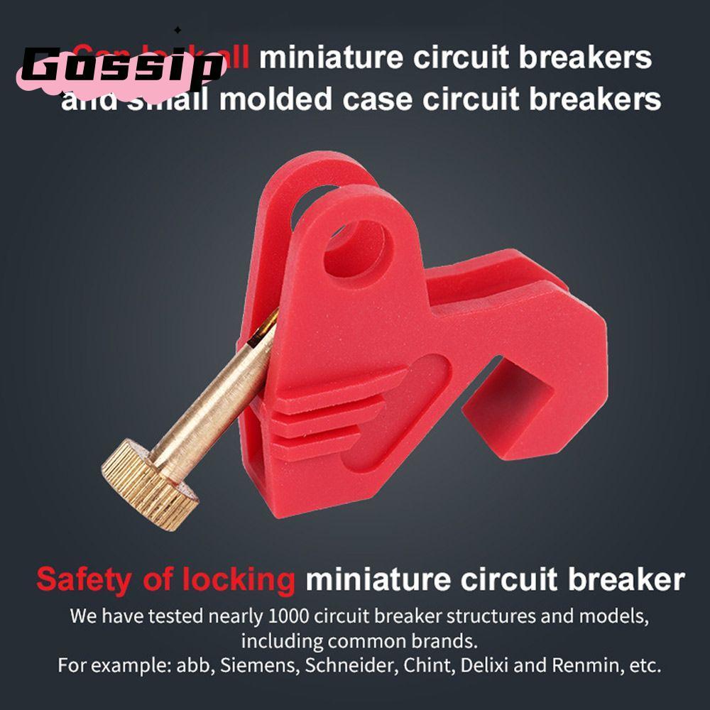 GOSSIP Lockout Nylon ทนทานแบบพกพา Circuit Breaker Lockout