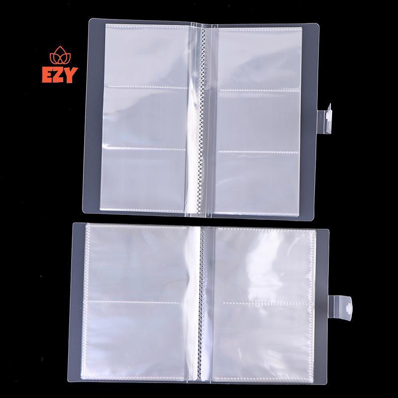 EZY 80/168 Slots Nail Stier Empty Storage Book Holder Case Photo Album With Button New
