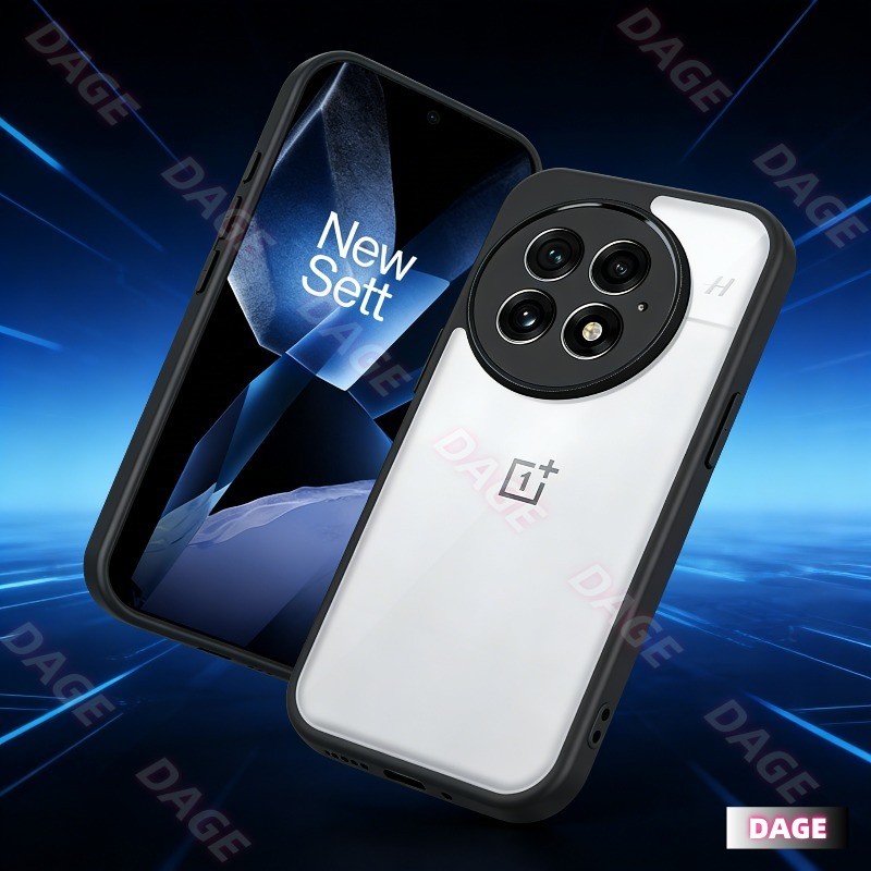 อะคริลิคสําหรับ OnePlus 13 13R 12 12R 13T 11 11R 13T ป้องกันกล้องโปร่งใสปกหลัง