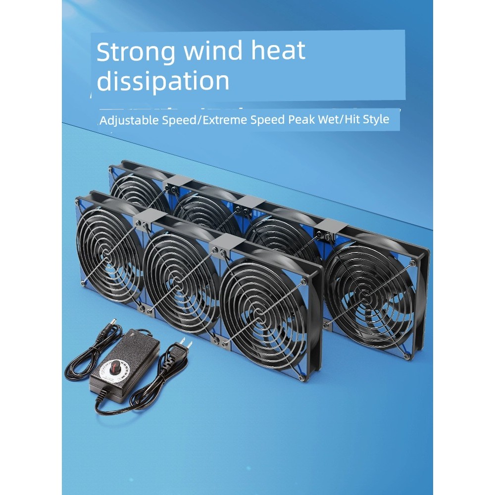 พัดลมคอม rgb พัดลมคอม เราเตอร์ความเร็วสูงฐานระบายความร้อนพัดลมรุนแรง