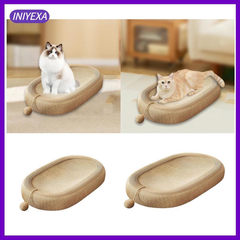 [Iniyexa] Cat Scratcher Bed Cat Scratching Lounge Bed for Puppy and Kitten Indoor