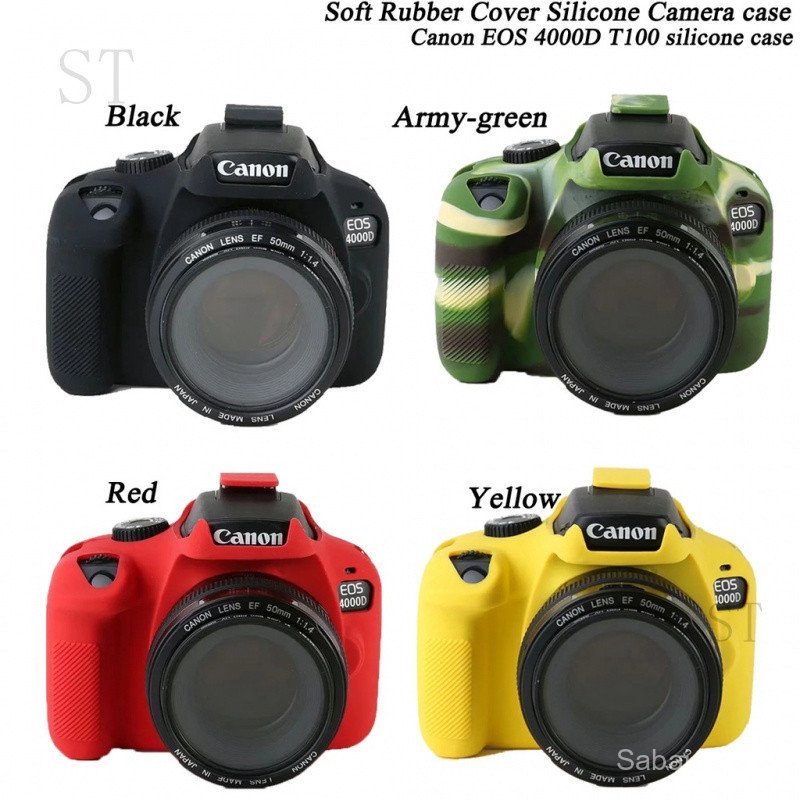 ซิลิโคนสําหรับกล้อง Canon 3000D 4000D 850D T8i 1300D 1500D 2000D 750D 77D T6 T7 X6i X7i T5i X80 X90