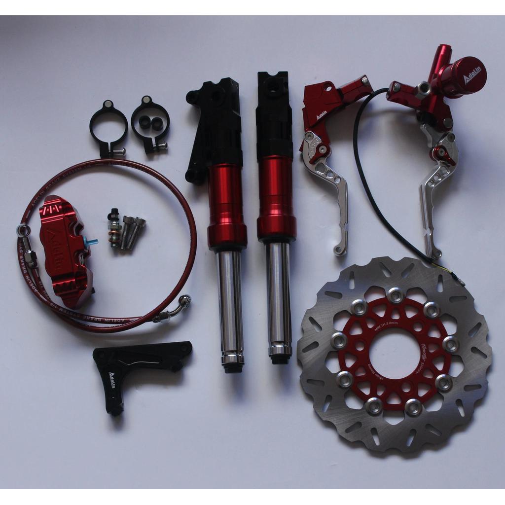 ชุดดิสก์ด้านหน้า Ruckus ล่างลงด้านหน้าส้อมด้านหน้าสำหรับราคา Ruckus รวมภาษีราคาถูก Ruckus ล่างลงด้าน