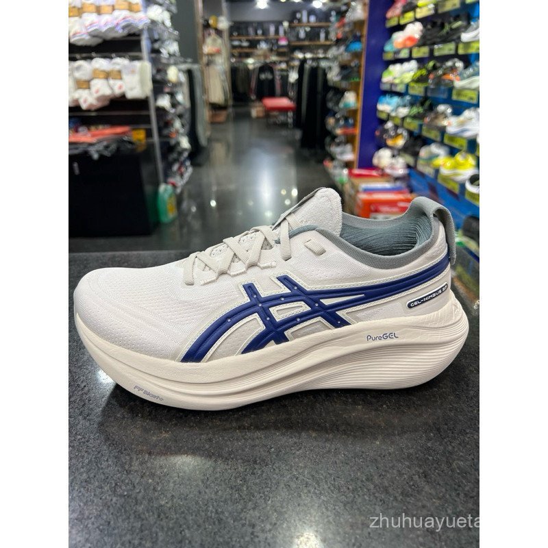 ASICS ASICS GEL-NIMBUS 27 ATC ผู้ชายผู้หญิงธรรมดายาวนานกันกระแทกรองเท้าวิ่งจ๊อกกิ้ง 1011C028-200 Ret