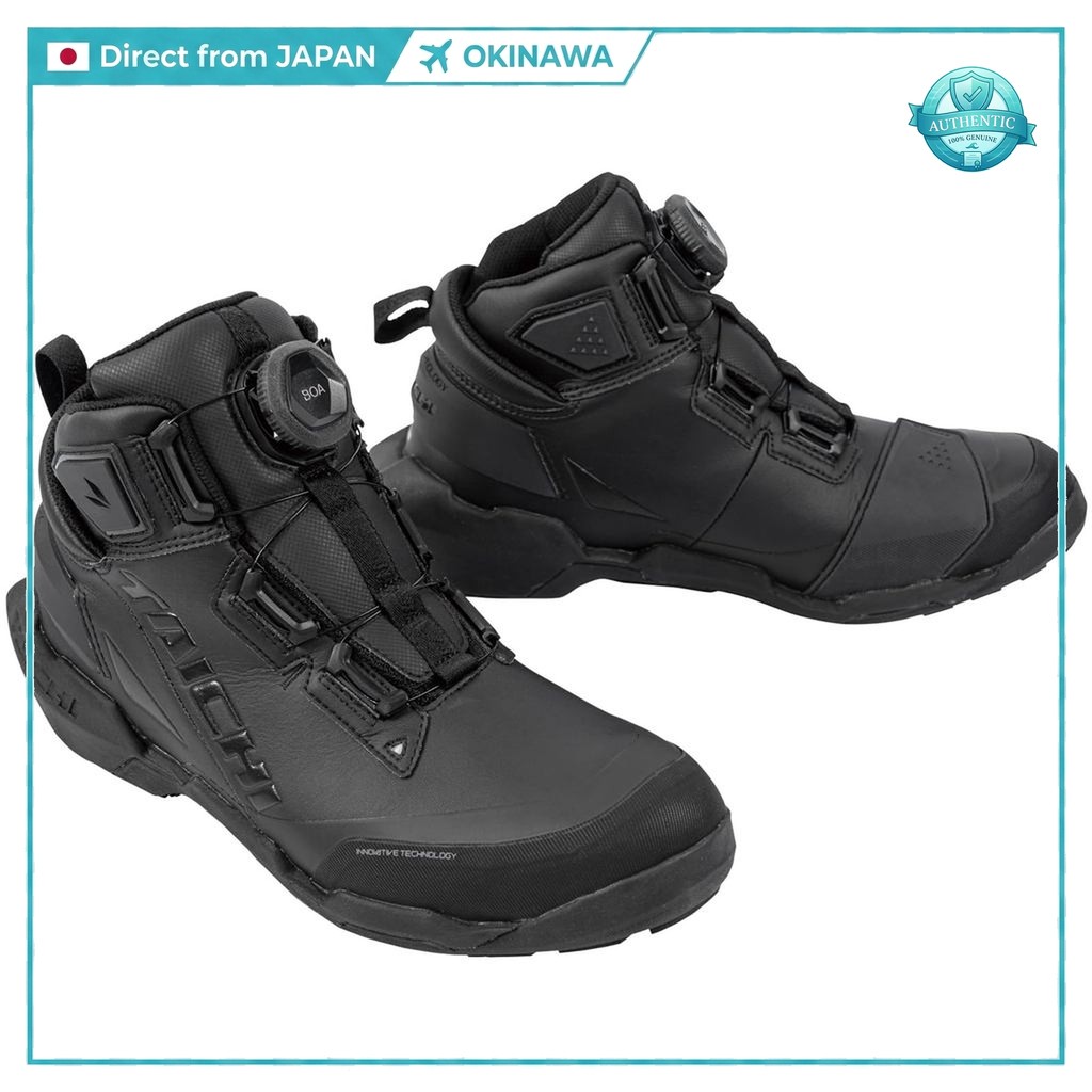 RS TAICHI RSS013 รองเท้าขี่มอเตอร์ไซค์ DRYMASTER กันน้ำ ของแท้ญี่ปุ่น