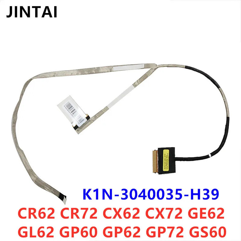 LCD LVDS VIDEO FLEX CABLE สําหรับ MSI GS60 GS70 MS-16J1 16J2 GE62 2QC 2QE K1N-3040035-H39 PXGS60-JK1