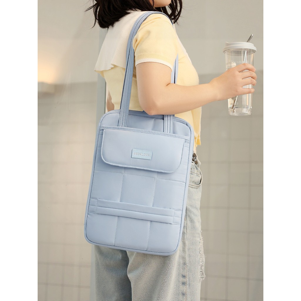 กระเป๋าคอม กระเป๋า laptop กระเป๋าคอมพิวเตอร์ใหม่กระเป๋าคอมพิวเตอร์กระเป๋าป้องกันแฟชั่นเรียบง่ายนักศึ