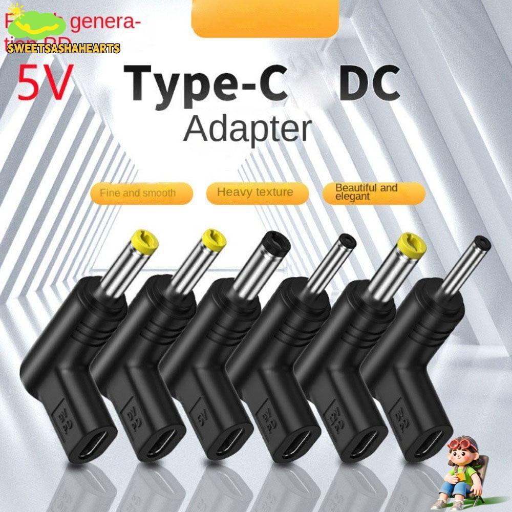 SWEE USB C PD to DC Power Connector, 5V 9V 12V Universal Type C to DC Jack Plug, สําหรับเราเตอร์แท็บ
