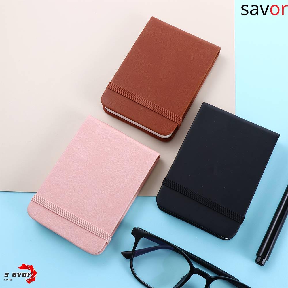 CHROM Pocket Notebook Study Work Stationery Daily Planner Weekly Memo Pads 96 แผ่น Mini Notebook