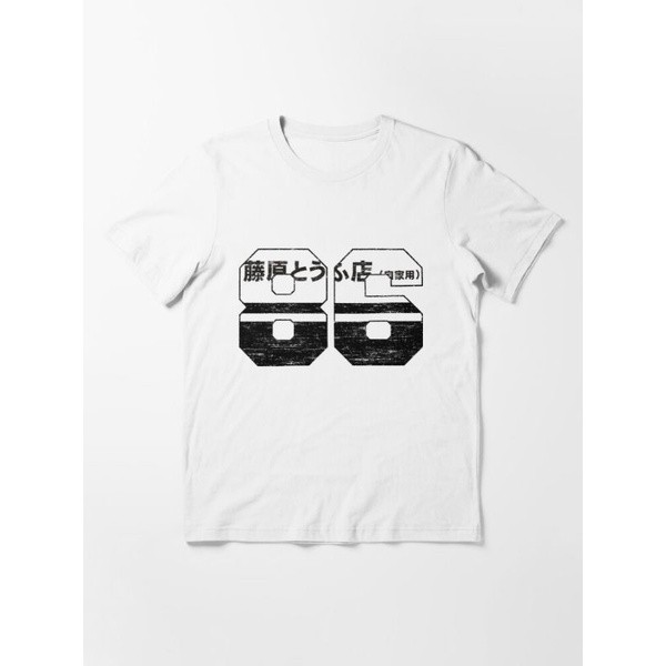 Baju Cotton AE86 GT86 Initial D initialD เสื้อยืดแขนสั้นพิมพ์ลาย