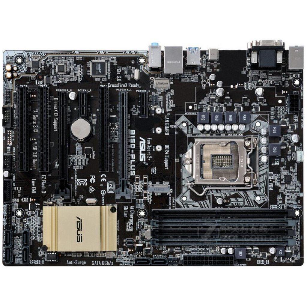 [] เมนบอร์ด Asus B150-PLUS B150 บอร์ดขนาดใหญ่ 1151 DDR4 รองรับรุ่นที่ 6 รุ่นที่ 7 พร้อม M.2
