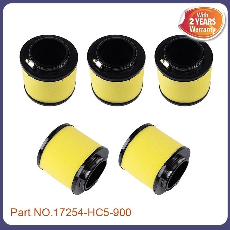 5 ชิ้น/ล็อตกรองอากาศสําหรับฮอนด้า ATV TRX300 TRX300FW TRX400FW TRX450S FOREMAN 4X4 TRX450ES TRX450FE