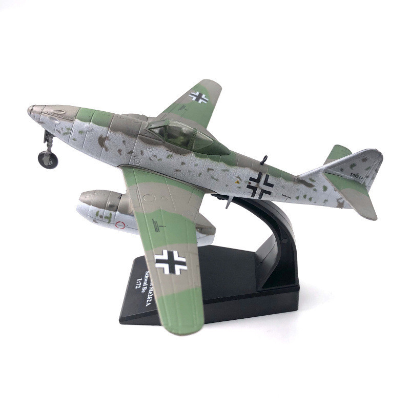 1/72 World War II Jet Fighter Me-262 จําลองเครื่องบินรุ่นตกแต่งตกแต่ง