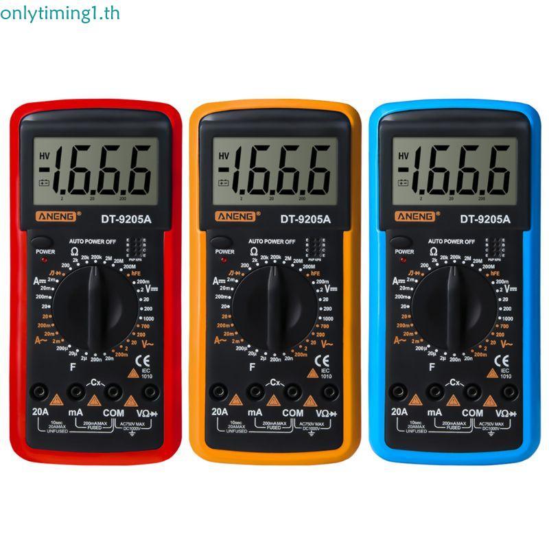 Onlytiming DT9205A Multi-function Multimeter Professional Analog Auto Range Multimeter