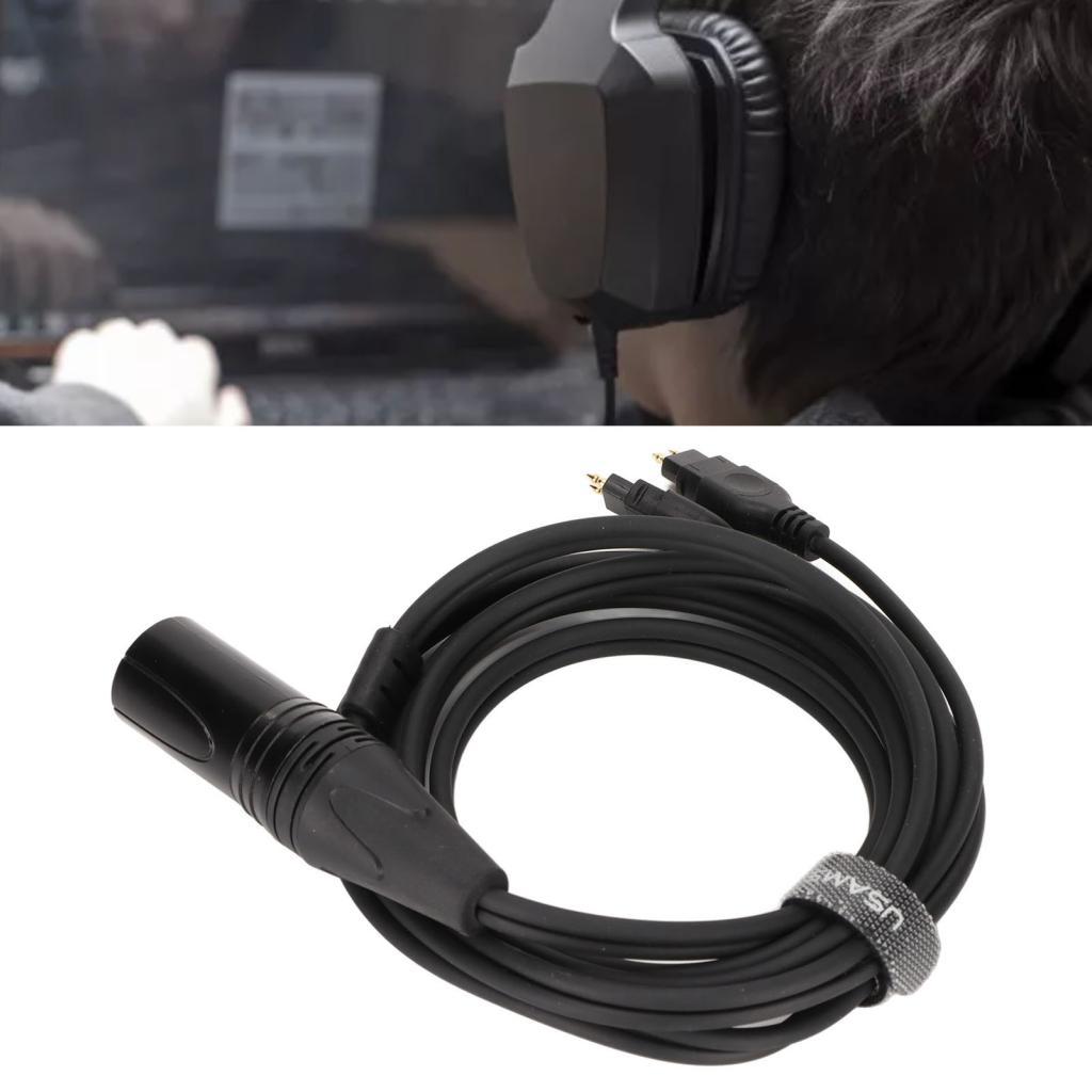 HiFi สาย 4 pin XLR Balanced ชาย HD650 HD600 HD580 HD660S HD58X HD565 HD545 HD535 HD6XX หูฟัง