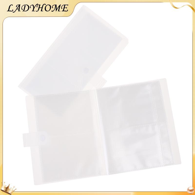 LH 80/168 Slots Nail Stier Empty Storage Book Holder Case Photo Album With Button KZ