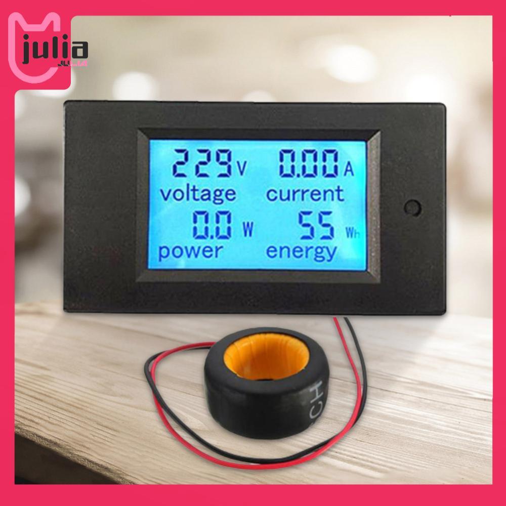 100A AC 80-260V Digital LCD Display Power Energy Meter Volt Watt Power Meter