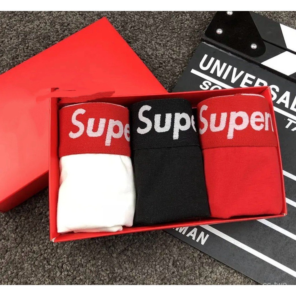 Add พร้อมส่งกางเกงในผู้หญิง Sup ( 1กล่อง 3ตัว ) ทรงBrief ผ้าcotton ผ้าฝ้าย (พร้อมส่ง)